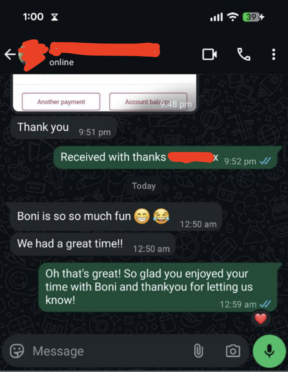 Luxe Escort Review - Boni 2