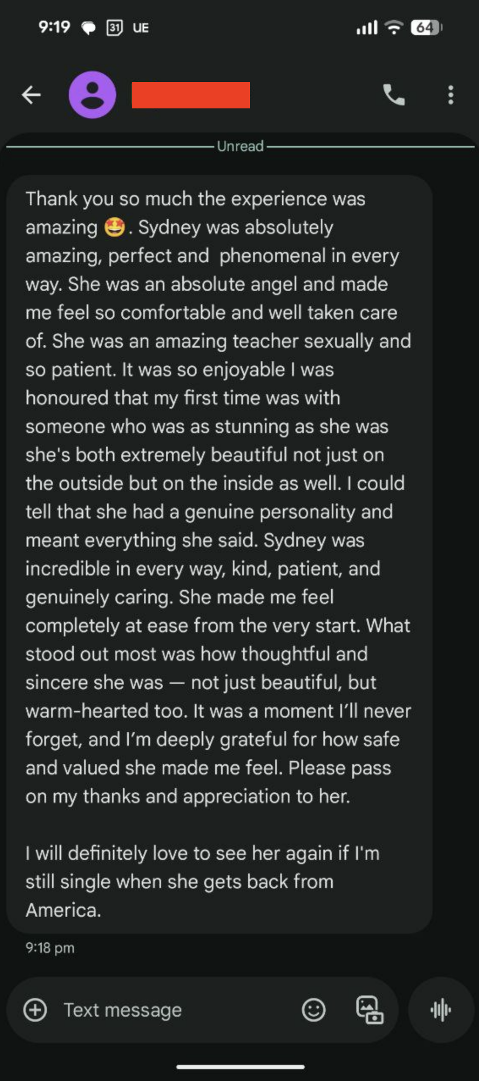 Luxe Escort Review - Sydney 3