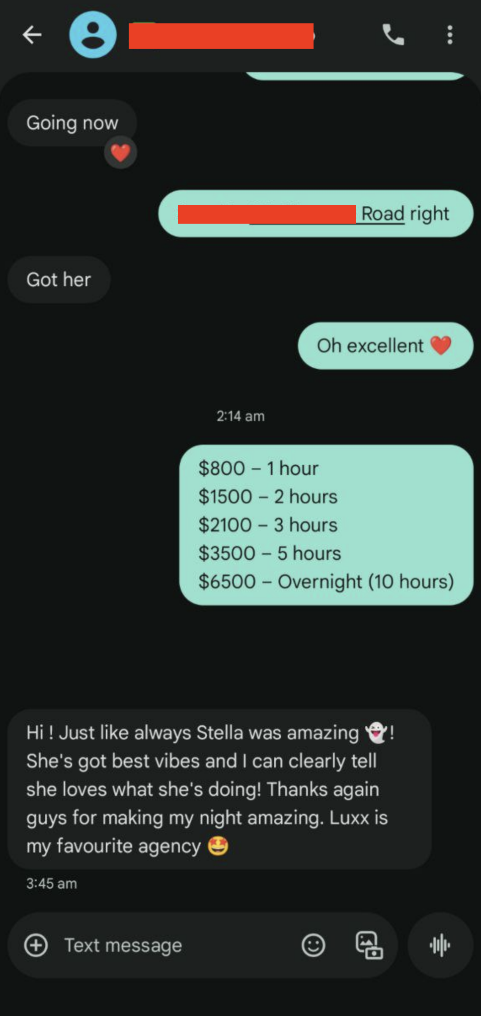 Luxe Escort Review - Stella 2