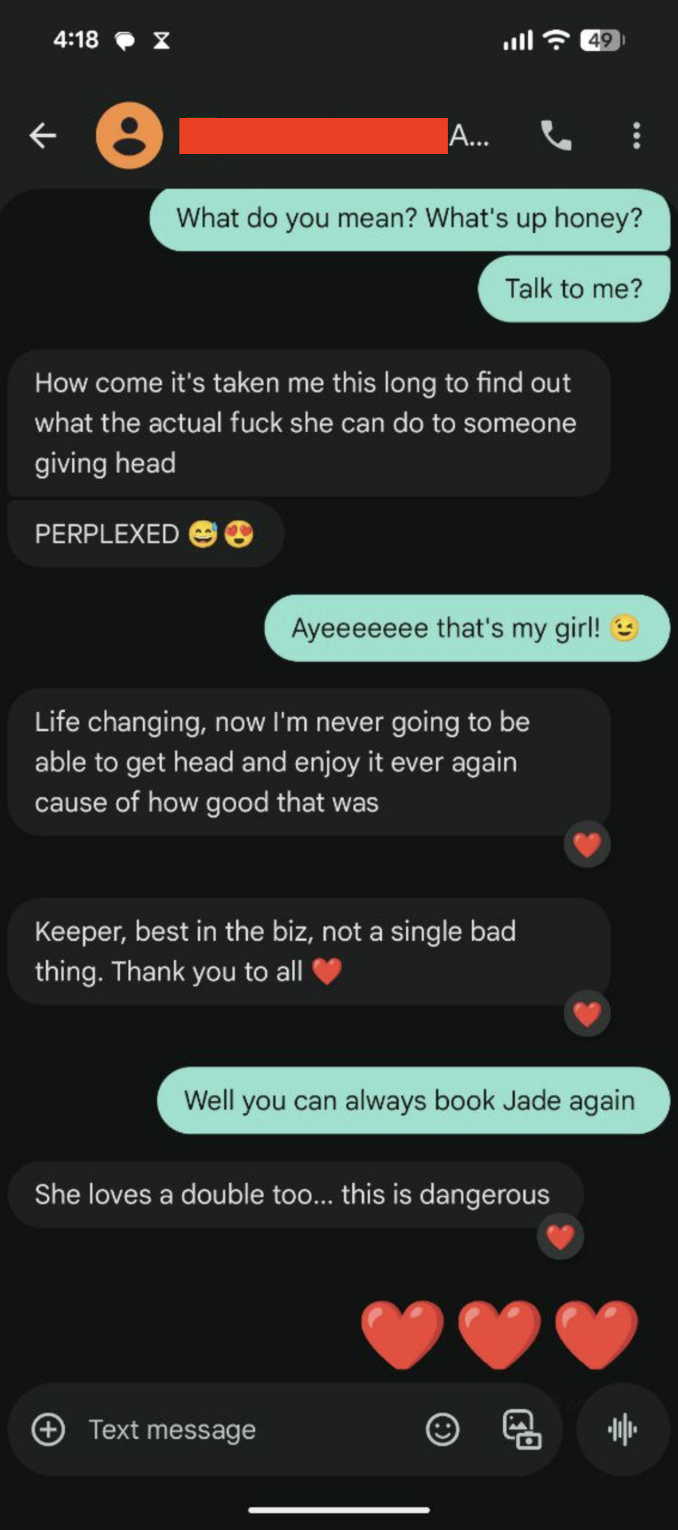 Luxe Escort Review - Jade